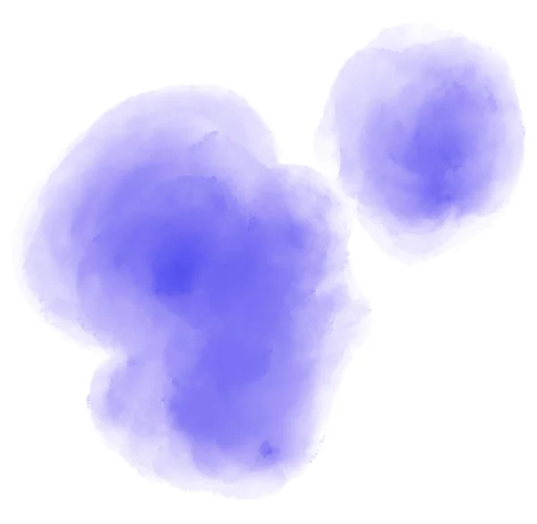 Bleu Violet Aquarelle Peinture Tache Bulle Texture Illustration Artistique Art Image En Vente