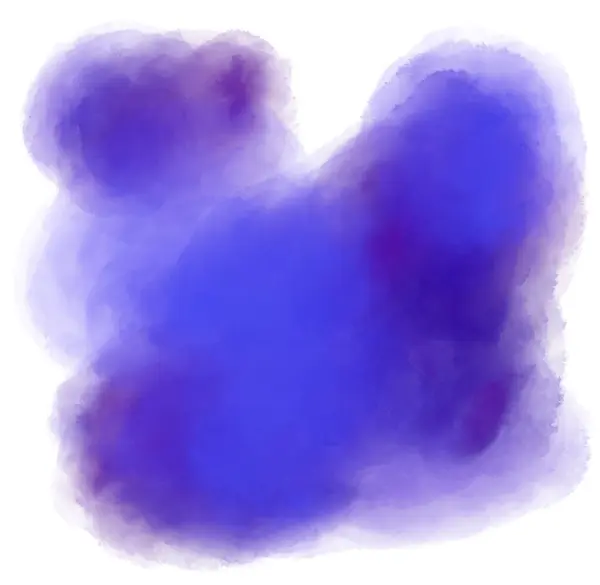 Bleu Violet Aquarelle Peinture Tache Bulle Texture Illustration Artistique Art Photos De Stock Libres De Droits