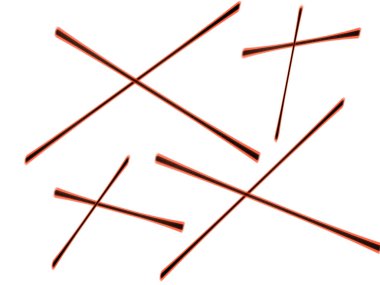 Arka planda duvar kağıtları olan turuncu ve siyah çizgiler. Yüksek kaliteli illüstrasyon