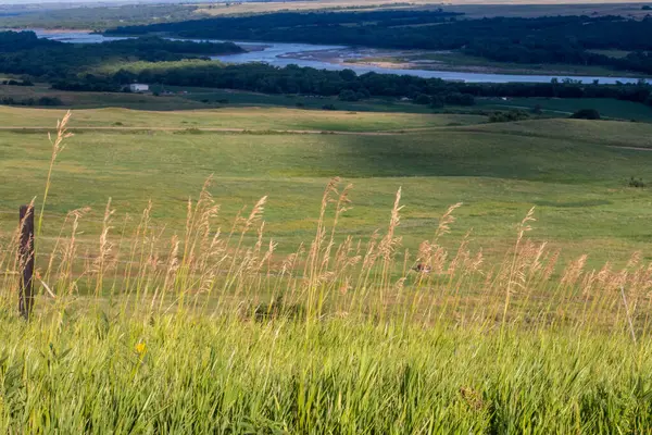 stock image Niobrara National Scenic River in Nebraska summer times . High quality photo