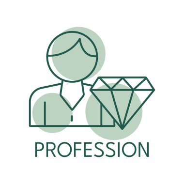 Meslek rengi simgesi, logo biçimi