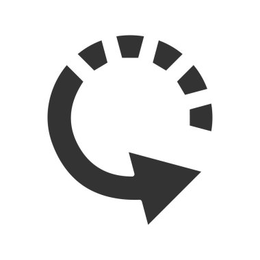 Çevik doldurulmuş evrensel simge ui ux element işareti.