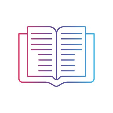 Hikaye gradyan evrensel simge ui ux element işareti.