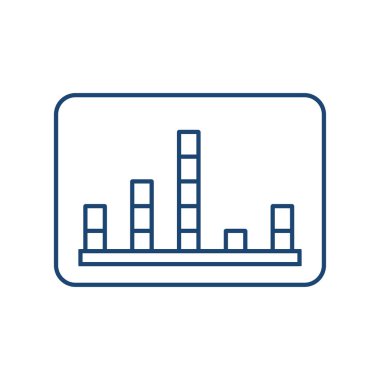 Ses dalgası çizgisi evrensel simge ui ux element işareti.