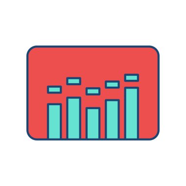 Ses dalgası çizgisi evrensel simge ui ux element işareti.