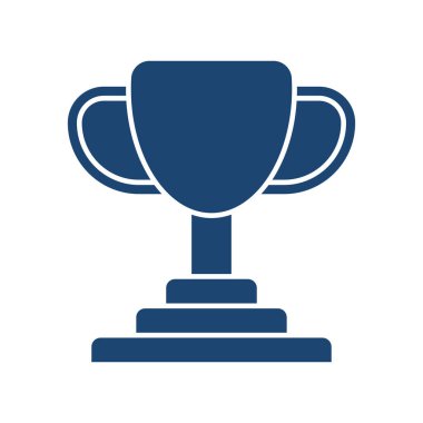 Kupa evrensel simge ui ux element işareti ile dolduruldu.