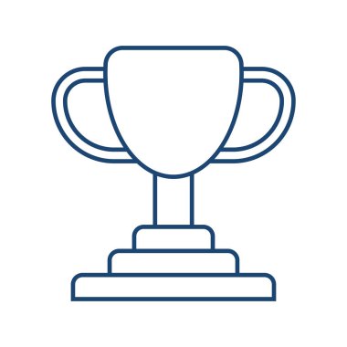 Kupa hattı evrensel simge ui ux element işareti.