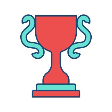 Kupa hattı evrensel simge ui ux element işareti.