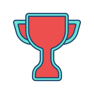 Kupa hattı evrensel simge ui ux element işareti.