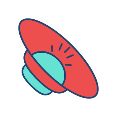 Cilt çizgisi evrensel simge ui ux ögesi işareti.