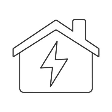 Energy  vector icon. Line sign for mobile concept and web design. Symbol, logo illustration. Vector graphics