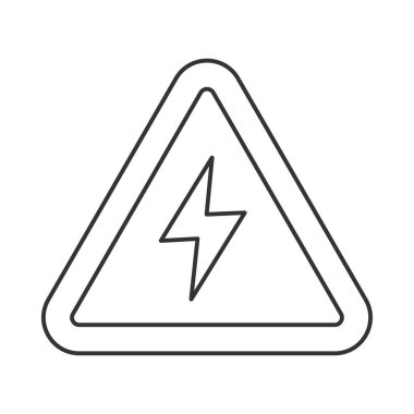 Energy burn vector icon. Line sign for mobile concept and web design. Symbol, logo illustration. Vector graphics