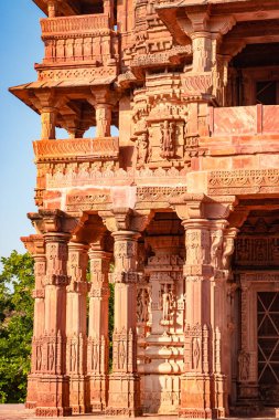 Antik Hindu tapınağı mimarisi.