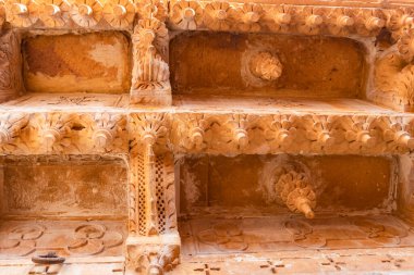 Miras Jaisalmer Kalesi Vintage Mimarisi Gündüzleri farklı açılardan
