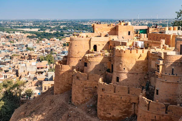 stock image heritage jaisalmer fort vintage architecture view from different angle at day