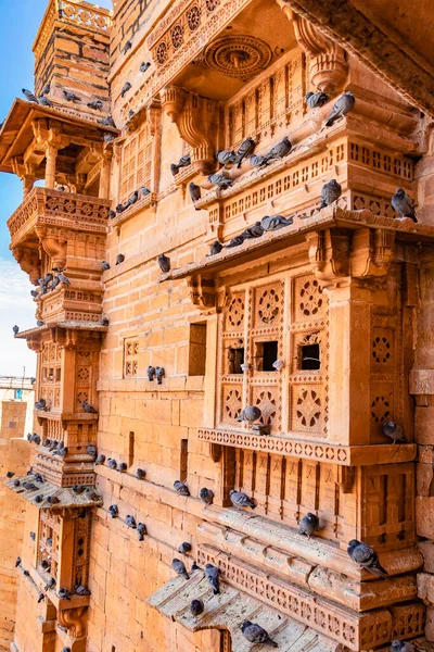 stock image heritage jaisalmer fort vintage architecture view from different angle at day