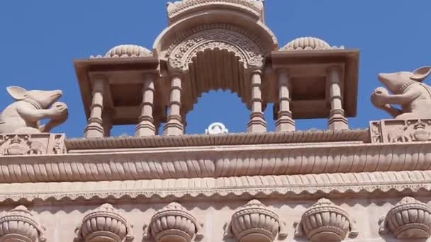 각도에서 아침의 하늘의 예술적 비디오는 2022 Nov Ratanada Jodhpur Rajasthan — 비디오
