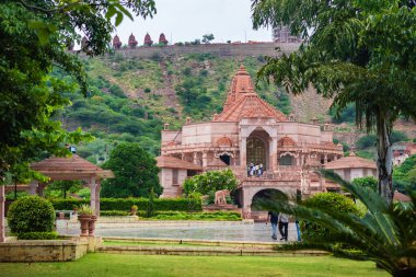 Shri Digamber Jain Gyanoday Tirth Kshetra, Nareli Jain Mandir, Ajmer, Rajasthan, Hindistan 19 Ağustos 2023.