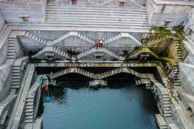 Toorji ka Jhalra 'da ya da stepwell jodhpur rajasthan Hindistan' da 06 Kasım 2023 'te çekildi..