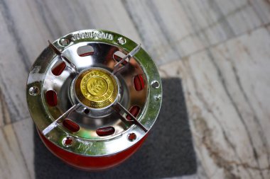 Bakır Tek Yanıcı Gaz Ocağı Kapalı Salon ve Perakende dükkanında satılık