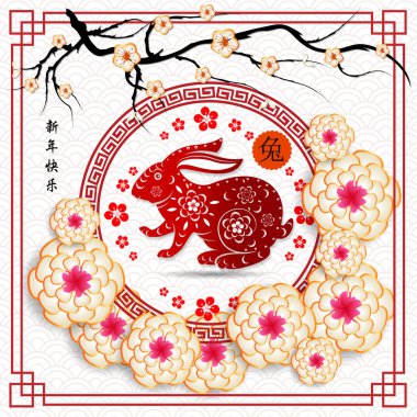 Mutlu yıllar 2023, Çin yeni yılı, Tavşan yılı