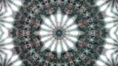 Mandala 3D Kaleydoskop Psikedelik Seyahat Geleneksel Bilinçli Meditasyon Tüneli Modeli Görüntü Rahatlatıcı Etnik Renkli Çakra Kundalini Yoga