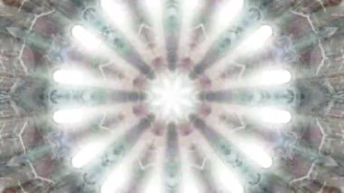 Mandala 3D Kaleydoskop Psikedelik Seyahat Geleneksel Bilinçli Meditasyon Tüneli Modeli Görüntü Rahatlatıcı Etnik Renkli Çakra Kundalini Yoga