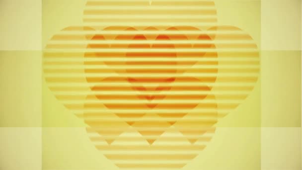Щасливий День Валентинки Текст Абстрактному Тлі Красиве Романтичне Відео Валентинки — стокове відео