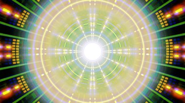 Mandala 3D Kaleydoskop Psikedelik Seyahat Geleneksel Bilinçli Meditasyon Tüneli Modeli Görüntü Rahatlatıcı Etnik Renkli Çakra Kundalini Yoga