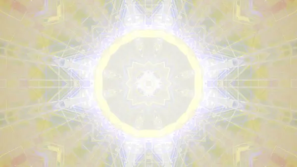 Mandala 3D Kaleydoskop Psikedelik Seyahat Geleneksel Bilinçli Meditasyon Tüneli Modeli Görüntü Rahatlatıcı Etnik Renkli Çakra Kundalini Yoga