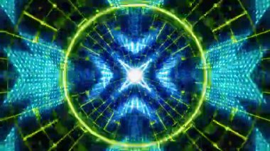Mandala 3D Kaleydoskop Psikedelik Seyahat Geleneksel Bilinçli Meditasyon Tüneli Modeli Görüntü Rahatlatıcı Etnik Renkli Çakra Kundalini Yoga