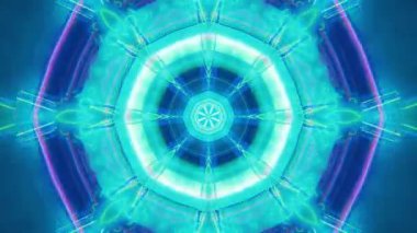Mandala 3D Kaleydoskop Psikedelik Seyahat Geleneksel Bilinçli Meditasyon Tüneli Modeli Görüntü Rahatlatıcı Etnik Renkli Çakra Kundalini Yoga