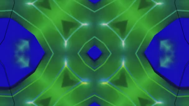 曼荼羅3D万華鏡シームレスループサイケデリックトリッピー未来的伝統的なトンネルパターン意識瞑想のための背景ビデオリラックスエスニックカラフルなパターンチャクラ クンダリーニヨガ — ストック動画