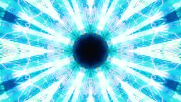 Animovaná Mandala Pro Meditaci Jógu Obsahující Psychedelické Kaleidoskopické Vizuály Živé — Stock video