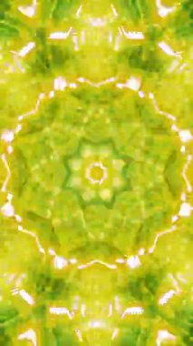 3D Geometrik soyut tünel. Arkaplan Futuristik Tünel döngüsü