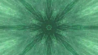 Mandala 3D Kaleydoskop Psikedelik Seyahat Geleneksel Tünel Şablonu