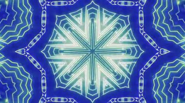 Mandala 3D Kaleydoskop Psikedelik Seyahat Geleneksel Bilinçli Meditasyon Tüneli Modeli Görüntü Rahatlatıcı Etnik Renkli Çakra Kundalini Yoga