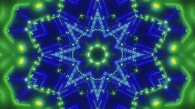 Mandala 3D Kaleydoskop Psikedelik Seyahat Geleneksel Bilinçli Meditasyon Tüneli Modeli Görüntü Rahatlatıcı Etnik Renkli Çakra Kundalini Yoga