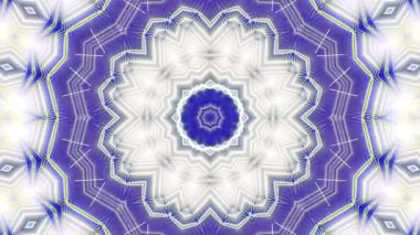 Mandala 3D Kaleydoskop Psikedelik Seyahat Geleneksel Bilinçli Meditasyon Tüneli Modeli Görüntü Rahatlatıcı Etnik Renkli Çakra Kundalini Yoga