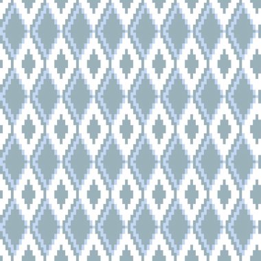 Örgü, moda tekstili ve grafikler için argyle Fair Island kusursuz desen tasarımı