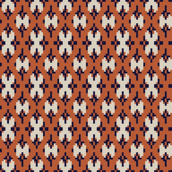 Örgü, moda tekstili ve grafikler için argyle Fair Island kusursuz desen tasarımı