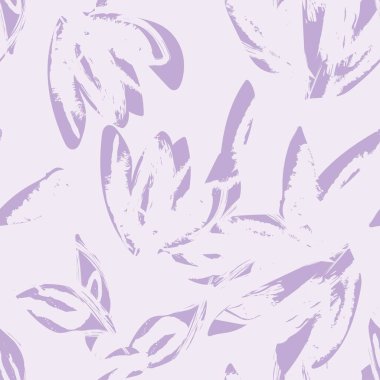 Moda tekstil, grafik, arka plan ve el sanatları için kusursuz desenli fırça darbeleri