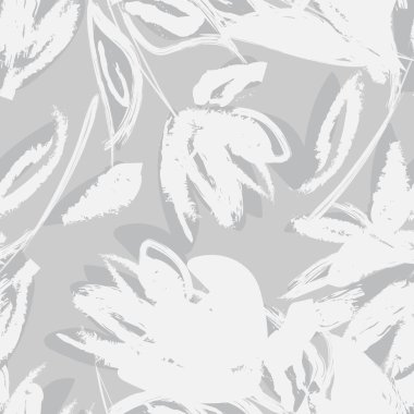 Moda tekstil, grafik, arka plan ve el sanatları için kusursuz desenli fırça darbeleri