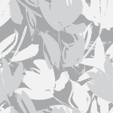 Moda tekstil, grafik, arka plan ve el sanatları için kusursuz desenli fırça darbeleri