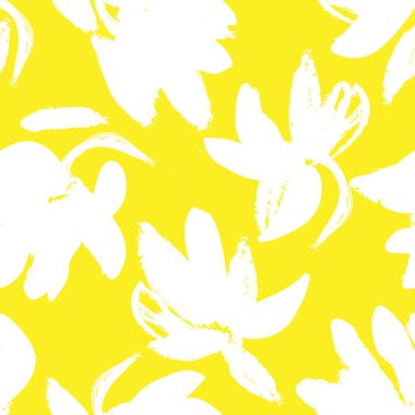 Moda tekstil, grafik, arka plan ve el sanatları için kusursuz desenli fırça darbeleri