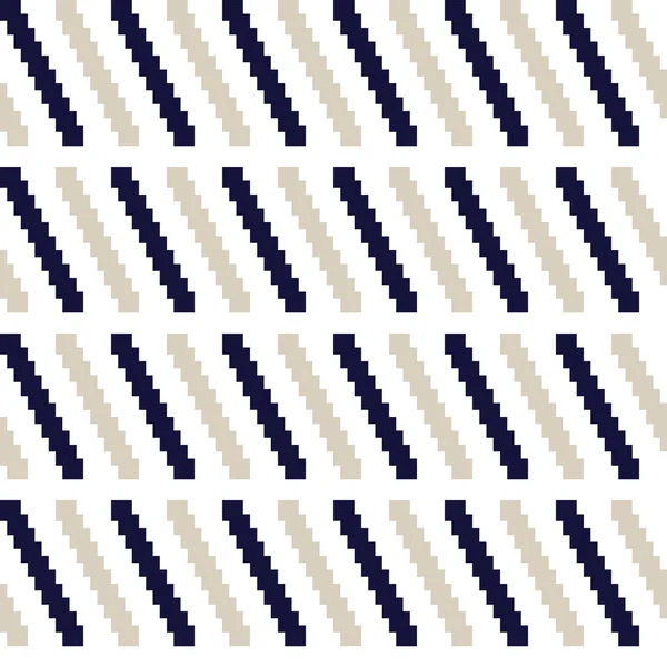 Chevron Fair Isle Nahtloses Muster Design Für Strickwaren Modetextilien Grafiken — Stockvektor