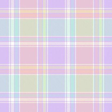 Gökkuşağı Pastel Ekoseli Moda tekstil ve grafikleri için kusursuz desen