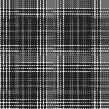 Monochrome Minimal Plaid textured seamless pattern for fashion textiles and graphics