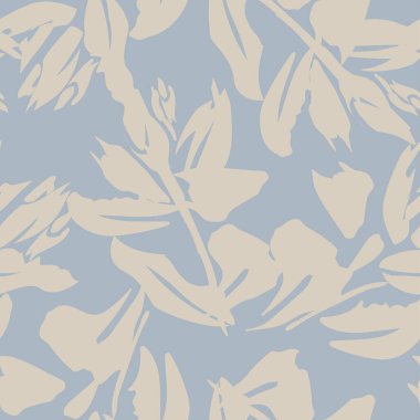 Moda tekstil, grafik, arka plan ve el sanatları için kusursuz desenli fırça darbeleri