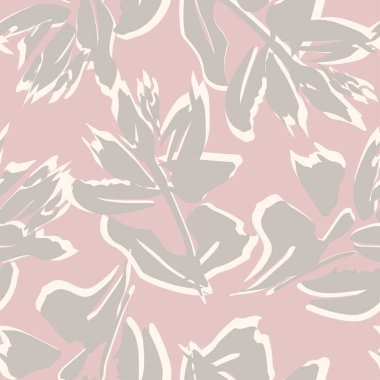 Moda tekstil, grafik, arka plan ve el sanatları için kusursuz desenli fırça darbeleri